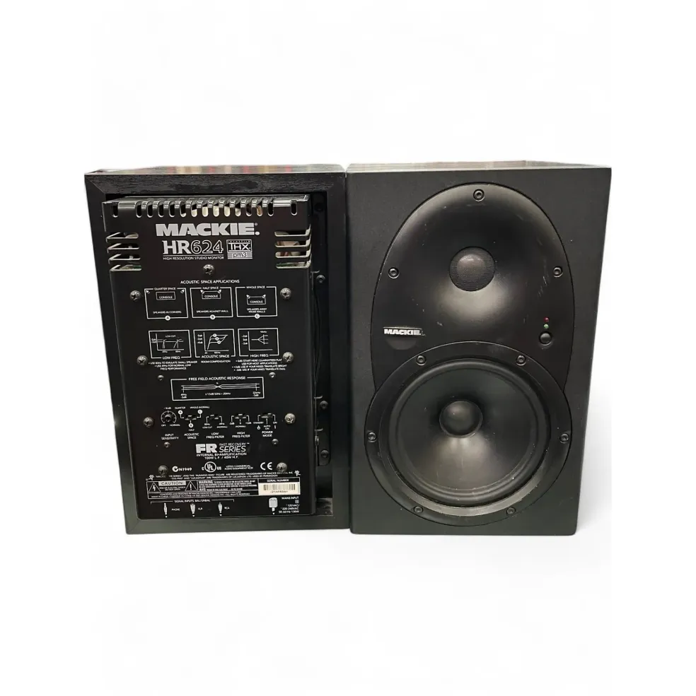 Used Mackie HR624 Pair Powered Monitor