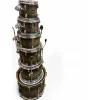 Used Mapex 6 Piece ARMORY SERIES Sage Greeen Black Fade Drum Kit