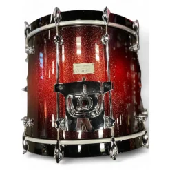 Used Mapex 6 Piece SATURN III Red to Black Fade Drum Kit