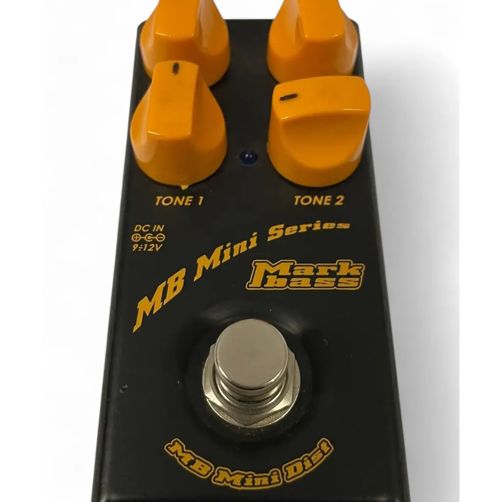 Used Markbass MB Mini Distortion Mini Series Bass Effect Pedal