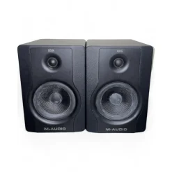 Used M-Audio BX5 D2 Pair Powered Monitor