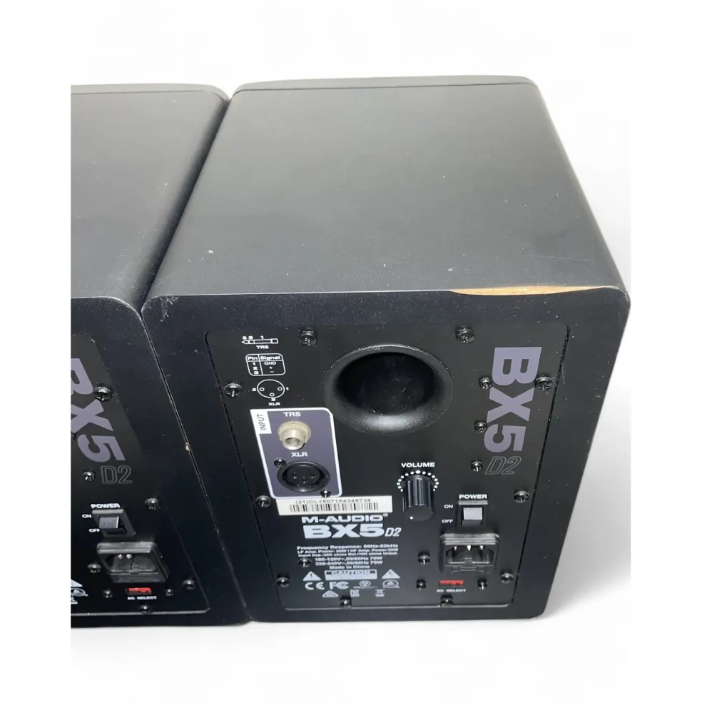 Used M-Audio BX5 D2 Pair Powered Monitor