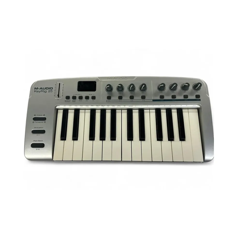 Used M-Audio KeyRig 25 MIDI Controller