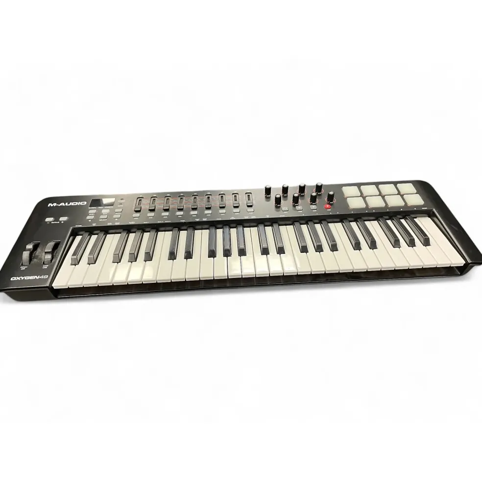 Used M-Audio Oxygen 49 Key MIDI Controller