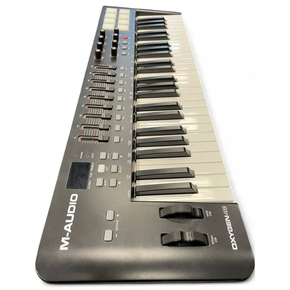 Used M-Audio Oxygen 49 Key MIDI Controller