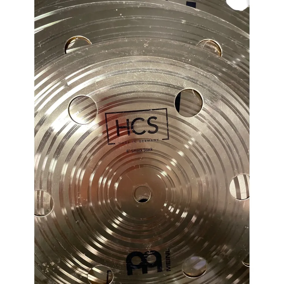 Used MEINL 5 Piece HCS SMACK STACK Cymbal