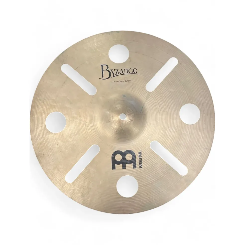 Used MEINL 16in byzance stack Cymbal