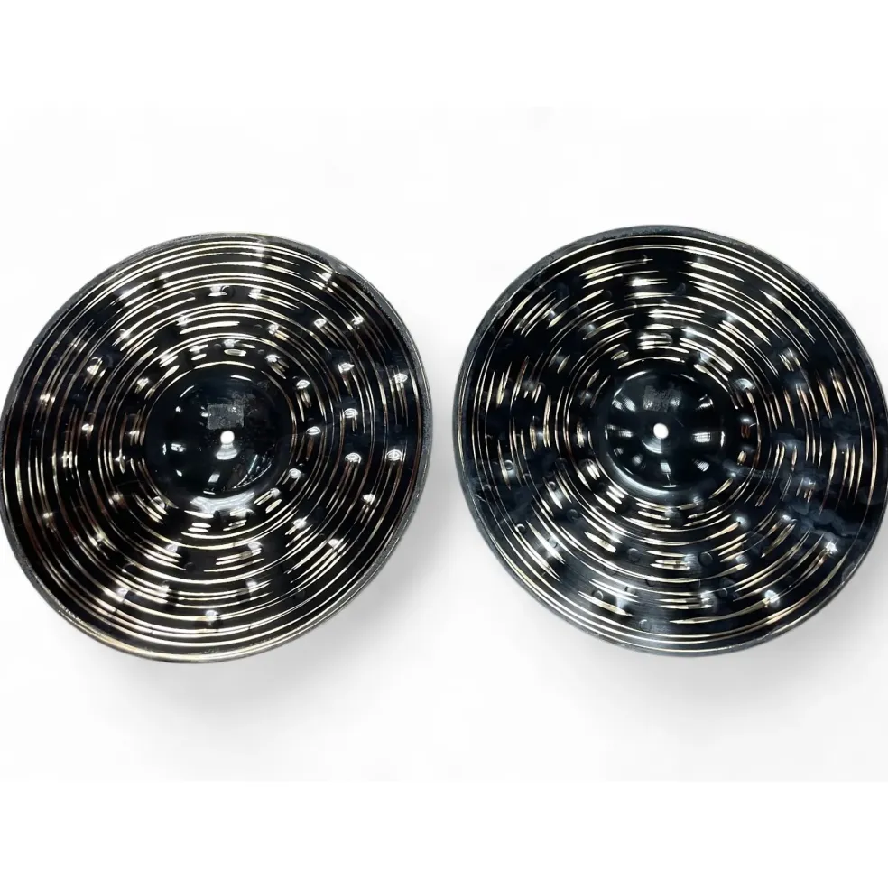 Used MEINL 14in Classic Custom DARK Hi Hat Pair Cymbal