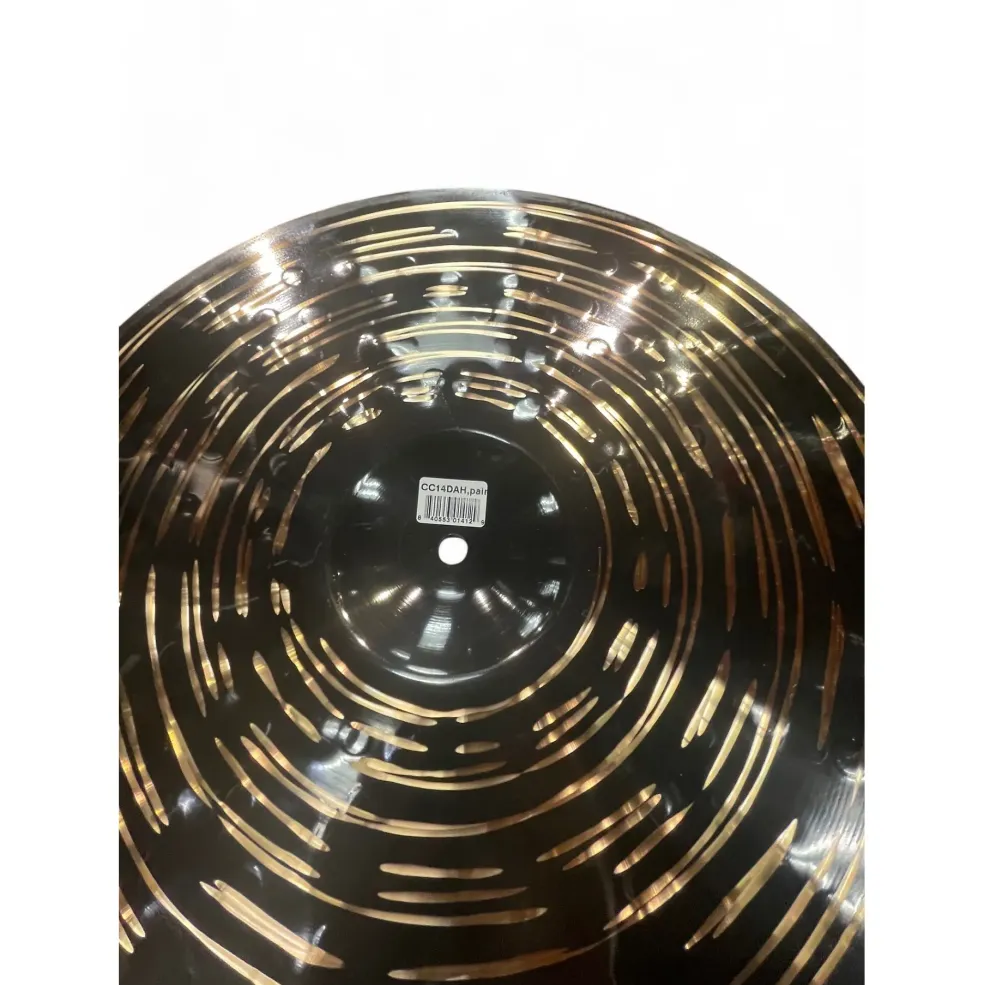 Used MEINL 14in Classic Custom Medium Hi Hat Pair Cymbal