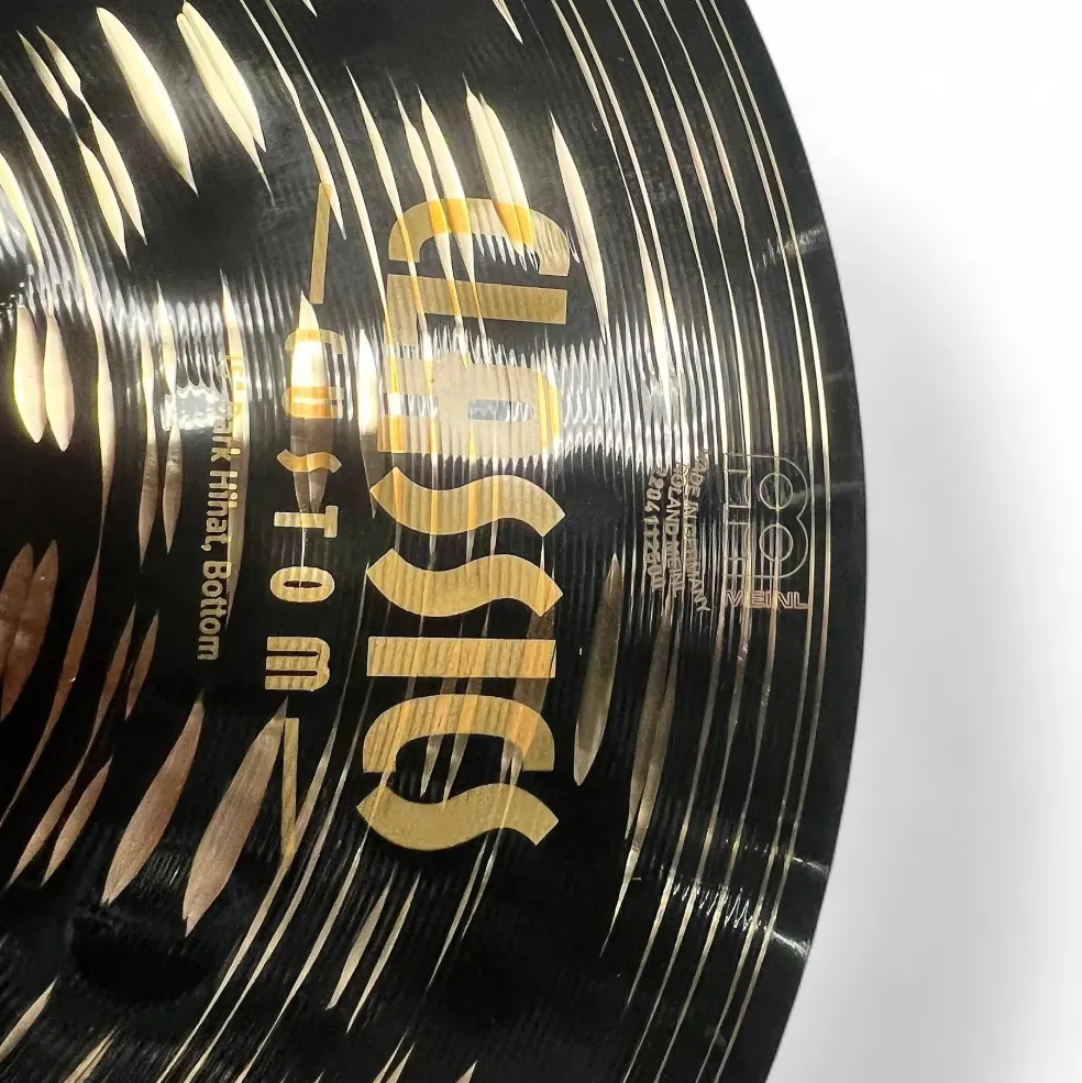 Used MEINL 15in Classics Custom Dark Hihat Bottom Cymbal