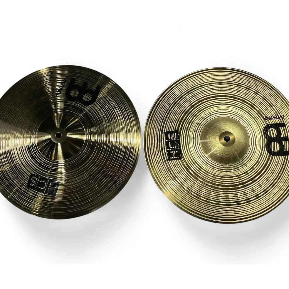 Used MEINL 14in HCS Hi Hat Pair Cymbal