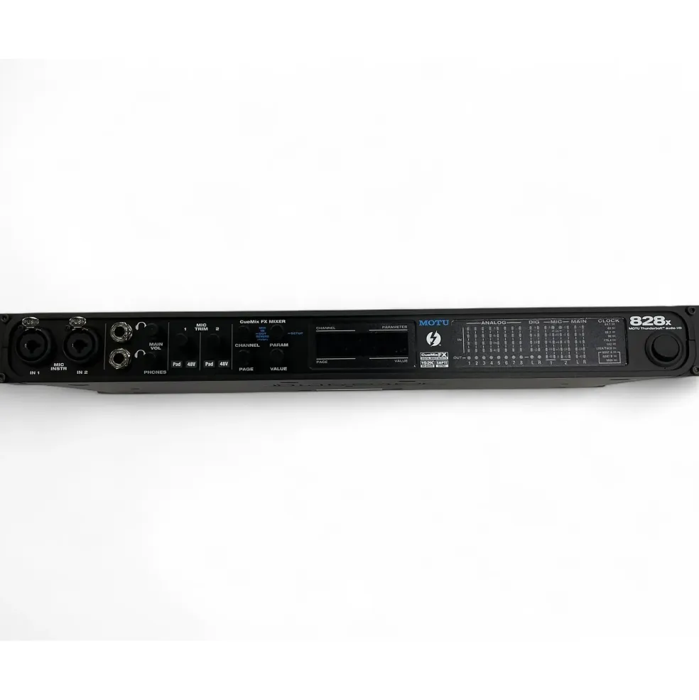 Used MOTU 828x Audio Interface