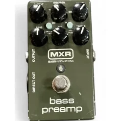 Used MXR m81 bass preamp Bass Effect Pedal