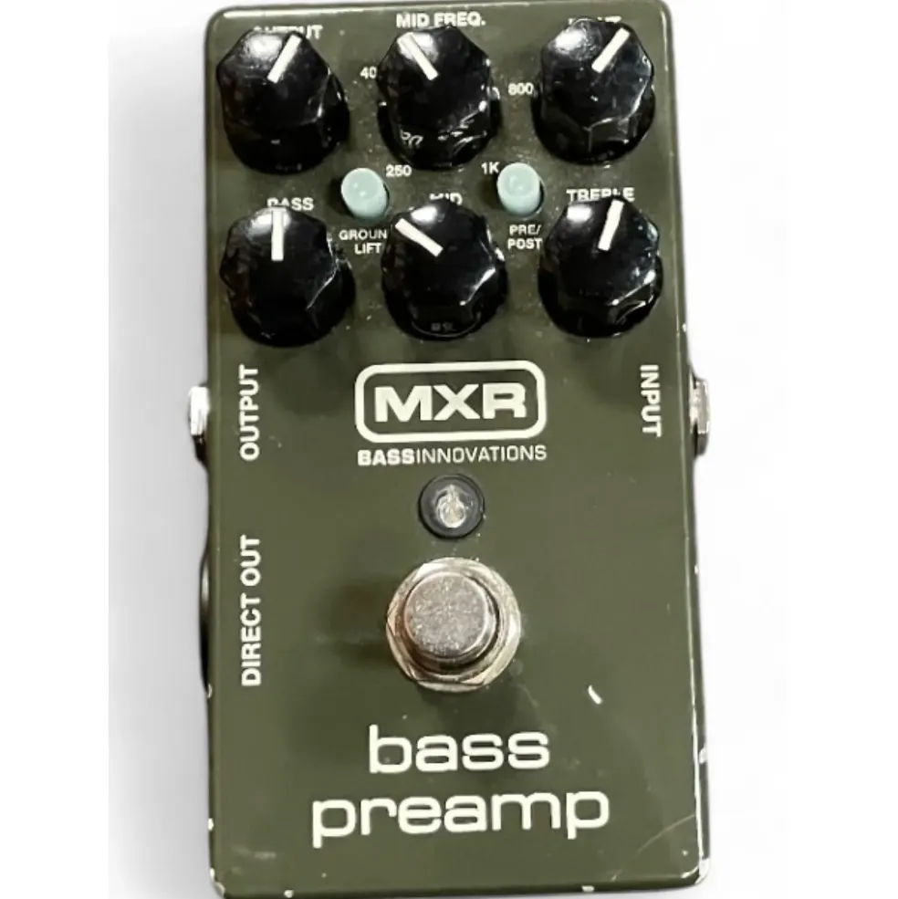 Used MXR m81 bass preamp Bass Effect Pedal