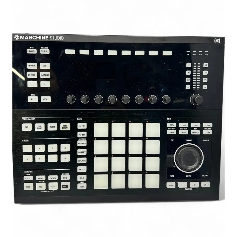 Used Native Instruments Maschine Studio MIDI Controller