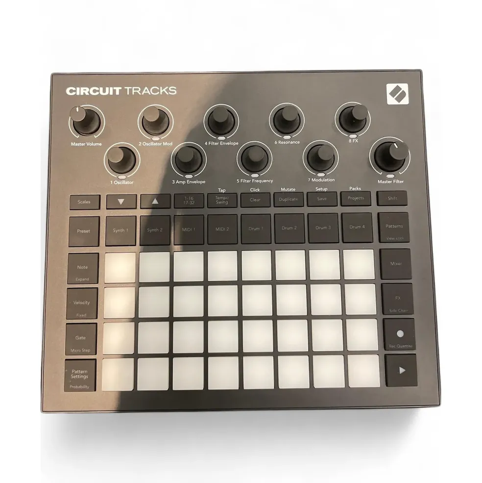 Used Novation CIRCUT TRACKS Drum Machine