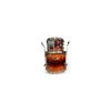 Used Odery 3 piece Eyedentity Bubinga/Sapele Explosion 2 Tone Sunburst Drum Kit