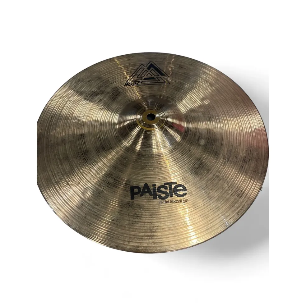 Used Paiste 802 HI HAT BOTTOM Cymbal