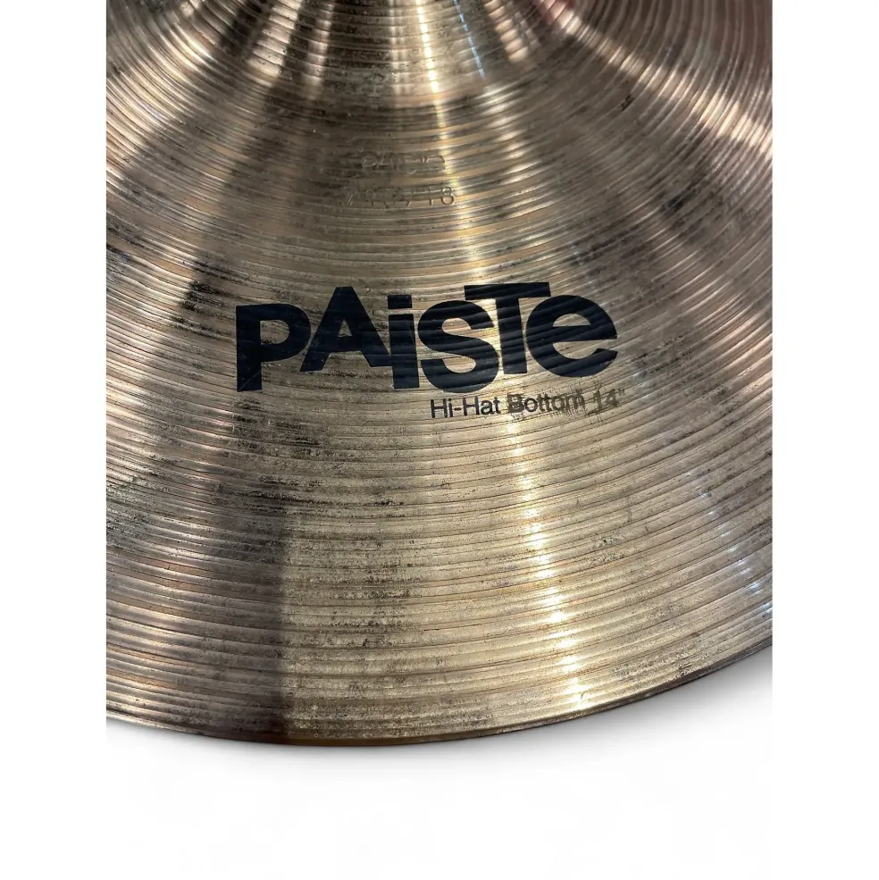 Used Paiste 802 HI HAT BOTTOM Cymbal