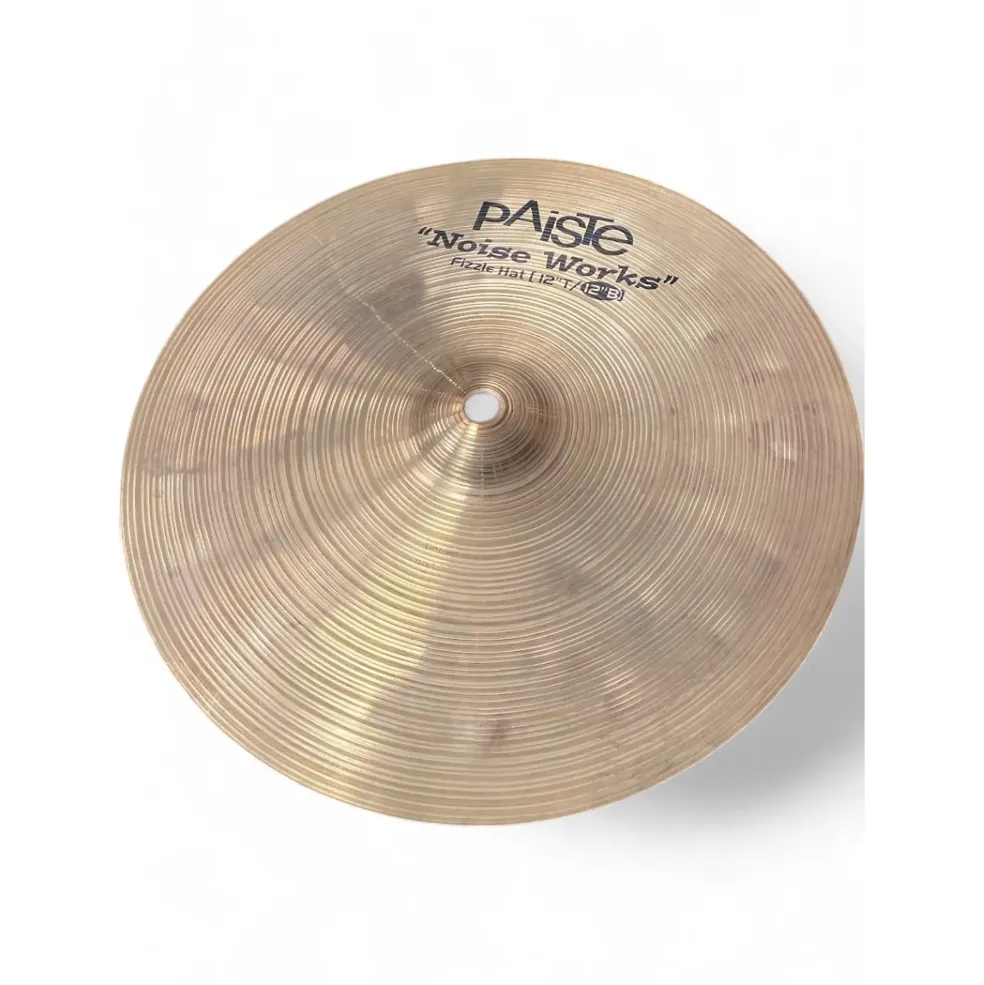Used Paiste 12in NOISE WORKS FIZZLE HAT Cymbal