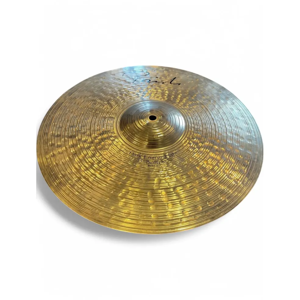 Used Paiste 15in SIGNATURE DARK ENERGY HI HAT BOTTOM Cymbal