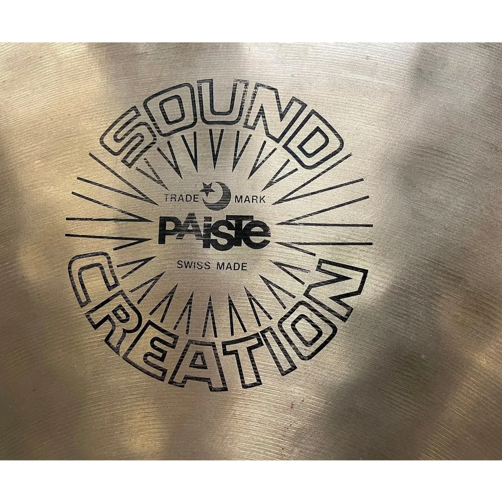 Used Paiste 18in SOUND CREATION NEW DIMENSION SHORT CRASH Cymbal