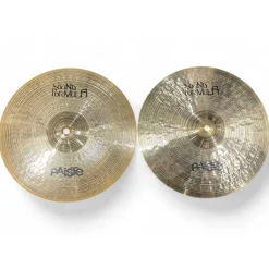 Used Paiste 14in Sound Formula Medium Heavy Hi-Hat Pair Cymbal Cymbal