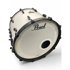 Used Pearl 5 Piece Masters Custom Maple White Drum Kit