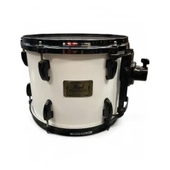 Used Pearl 5 Piece Masters Custom Maple White Drum Kit