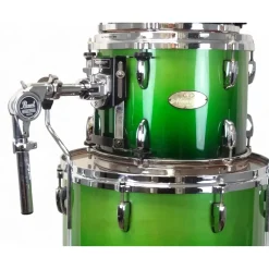 Used Pearl 4 piece Masterworks Emerald Fade Drum Kit