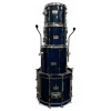 Used Pearl 4 piece MLX Sheer Blue Drum Kit