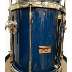 Used Pearl 4 piece MLX Sheer Blue Drum Kit