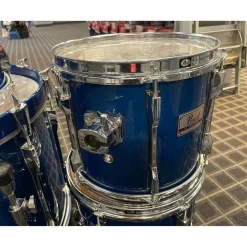 Used Pearl 4 piece MLX Sheer Blue Drum Kit