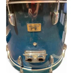 Used Pearl 4 Piece SESSION CUSTOM AQUA MARINE BLUE Drum Kit