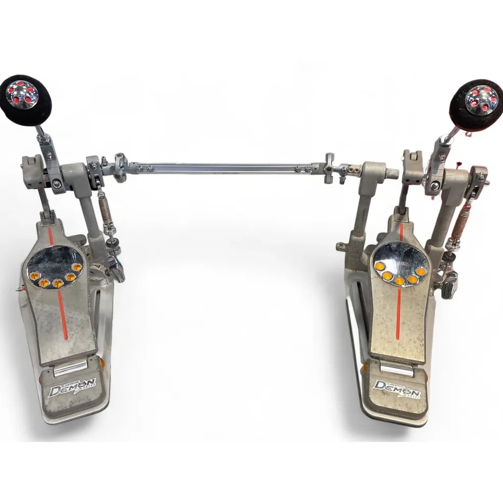 Used Pearl DEMON ELIMINATOR Double Bass Drum Pedal