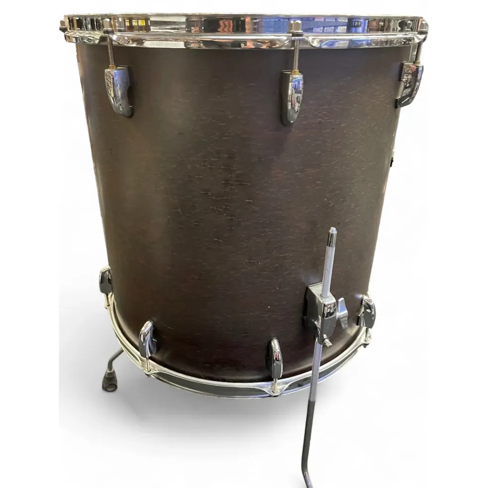 Used Pearl Masterworks Floor Tom Satin Mahogany Drum