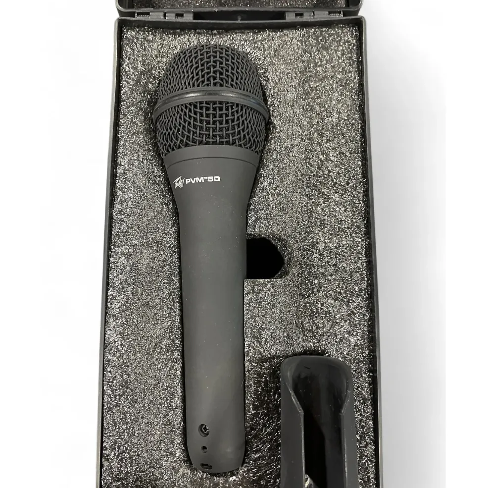 Used Peavey PVM 50 SUPER CARDOID DIRECTIONAL Dynamic Microphone