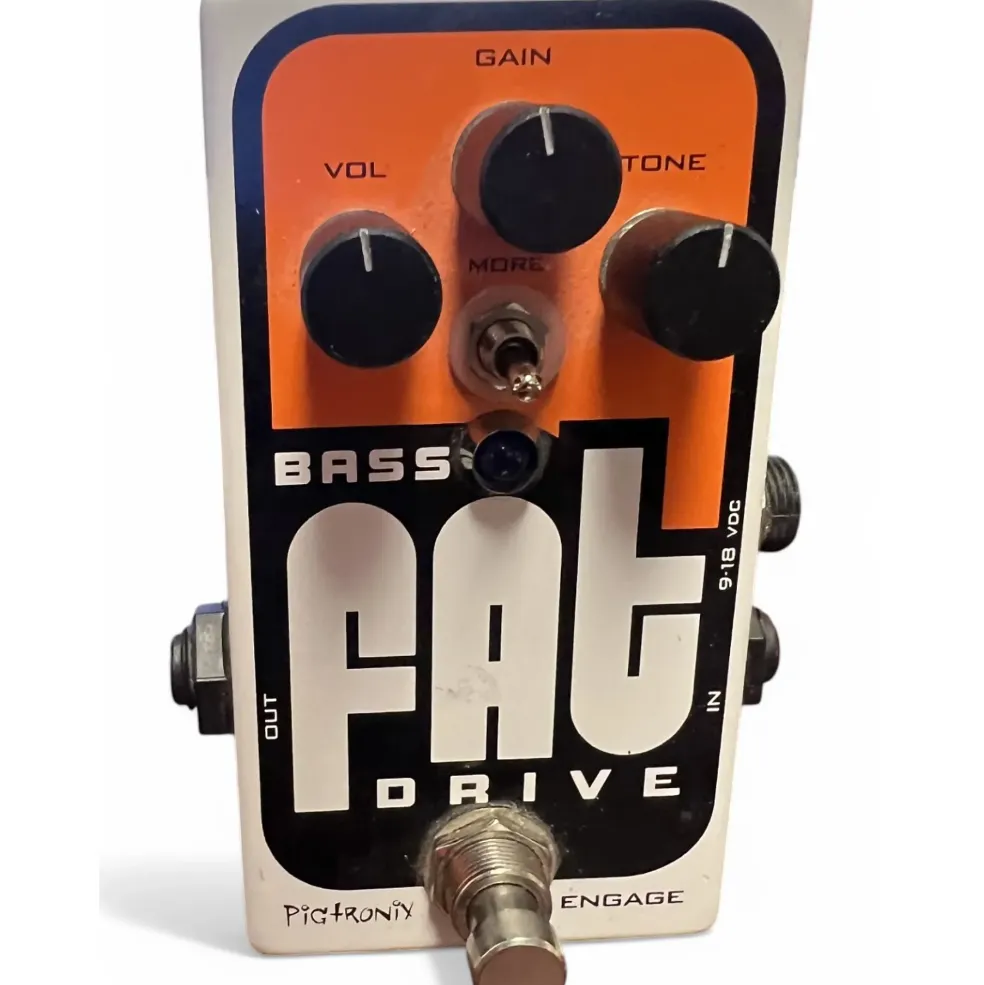 Used Pigtronix Bass Fat Drive Bass Effect Pedal