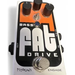 Used Pigtronix Bass Fat Drive Bass Effect Pedal
