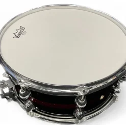 Used Premier 5 piece GENISTA Red And Black Sparkle Drum Kit