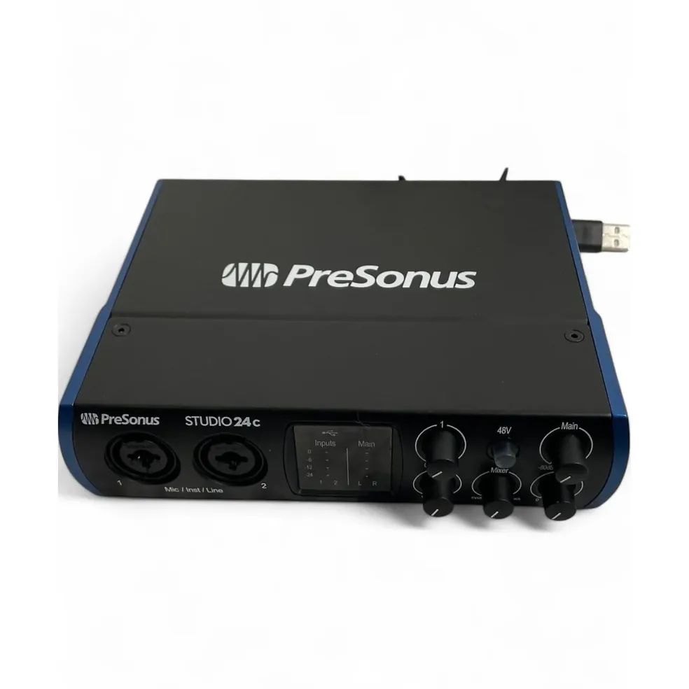 Used PreSonus 24C Audio Interface