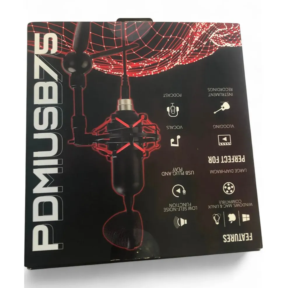 Used Pyle PDMIUSB75 USB Microphone