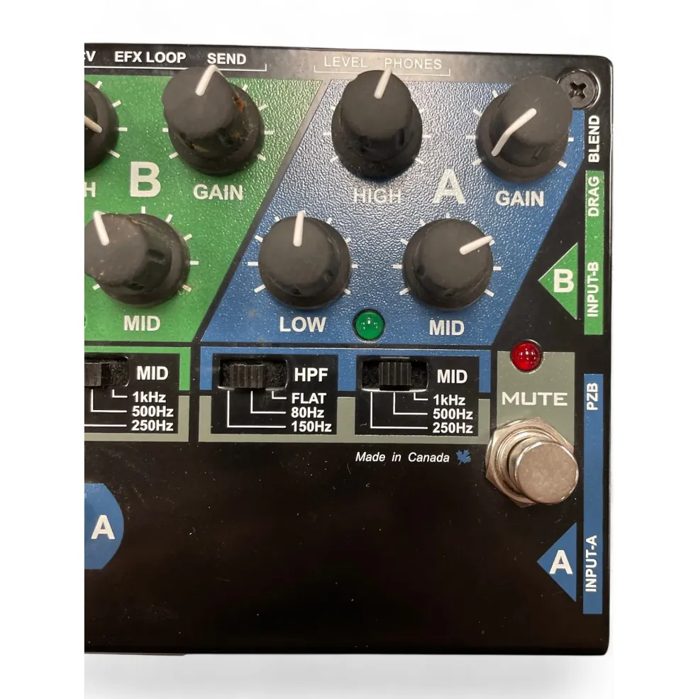 Used Radial Engineering Bassbone OD Bass Effect Pedal