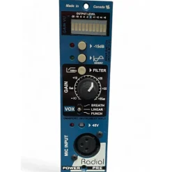 Used Radial Engineering PowerPre Mic Preamp Rack Equipment