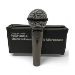 Used Realistic Highball Dynamic Microphone