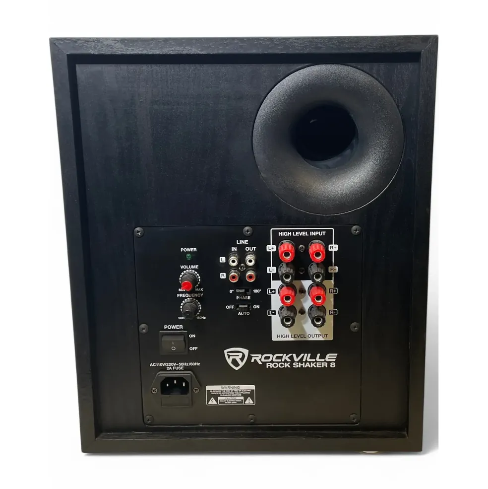 Used Rockville Rock Shaker 8 Subwoofer