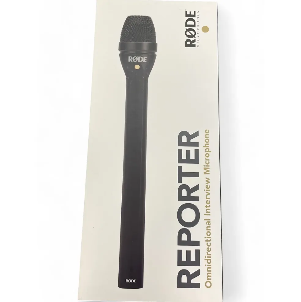 Used RODE Reporter Dynamic Microphone