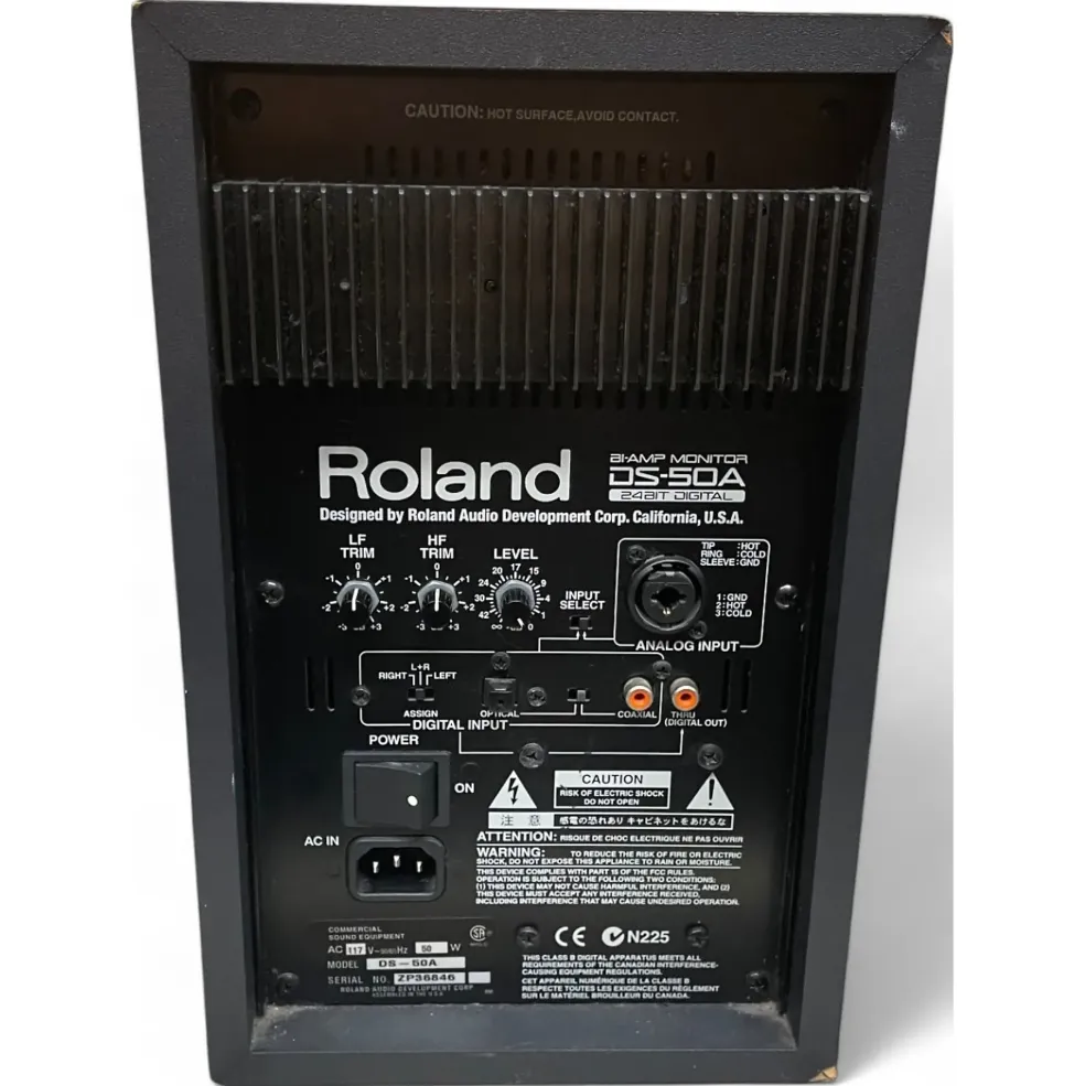 Used Roland DS-50A Powered Monitor