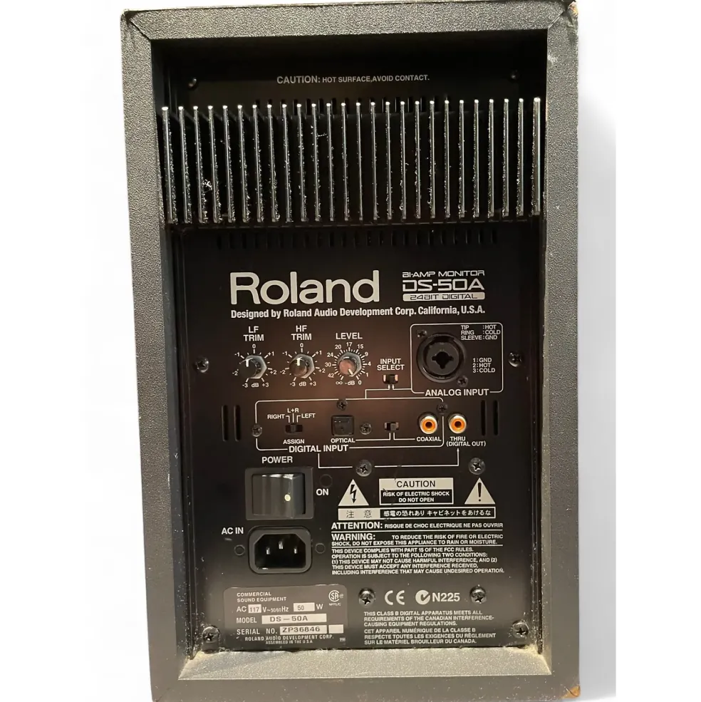 Used Roland DS-50A Powered Monitor