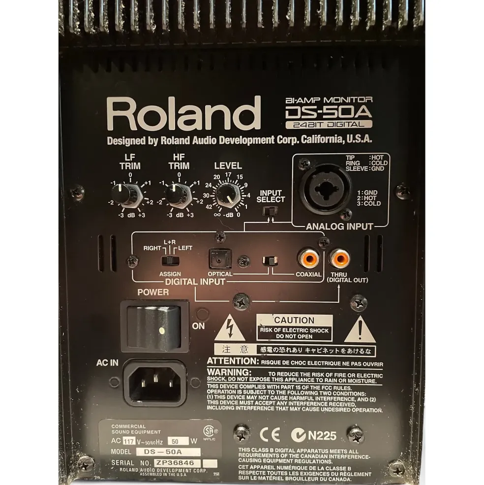 Used Roland DS-50A Powered Monitor